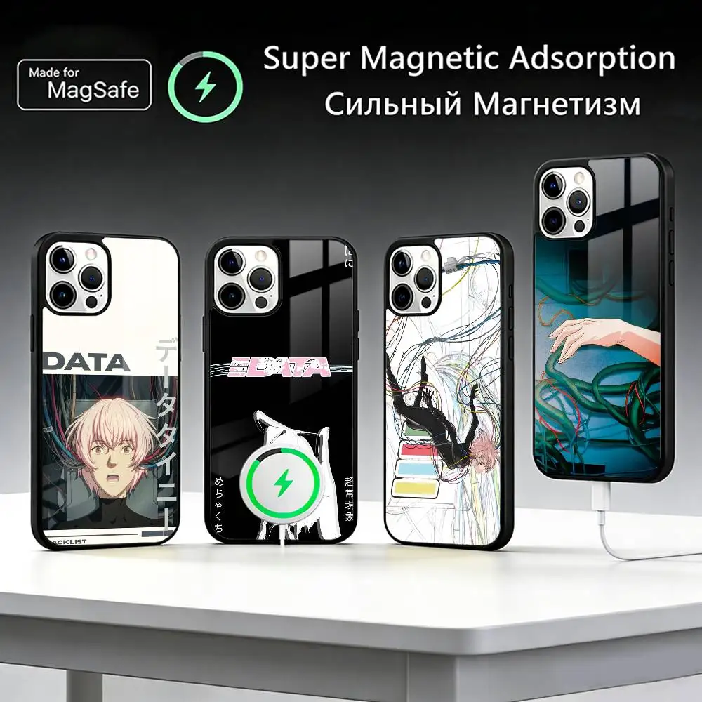 

T-Tainy DATA Singer Phone Case For iPhone17,16,15,14,13,12,11 Plus,Pro Max, New Magnetic Wireless Charging