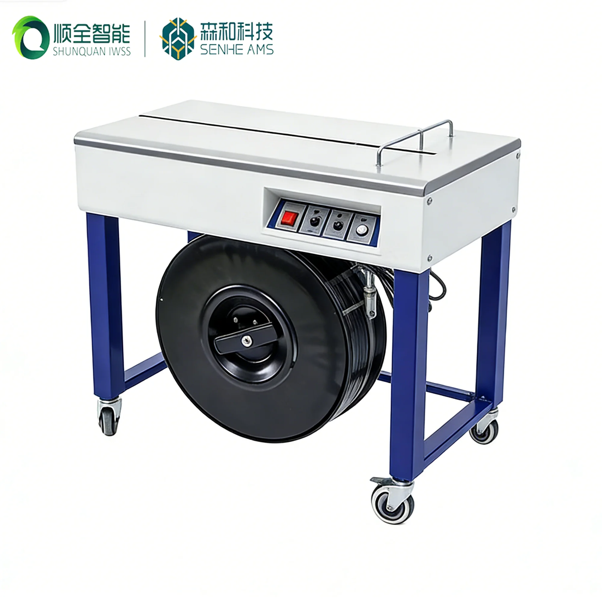 Factory Favorite Semi Automatic Strapping Machine Cercleuse Delivers Reliable Output Easy to Operate and Built for Long Term Use