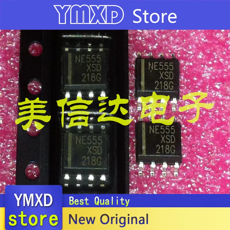 10pcs/lot New Original 10pcs/lot New Original NE555 NE555N clock timing programmable timer and oscillator patch SOP-8 In Stock