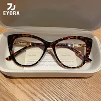 EYORA, gafas de lectura tipo ojo de gato con borde completo a la moda, gafas ópticas graduadas progresivas antirayos azules o fotocromáticas