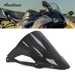 For Kawasaki ZX6R 2024 Motorcycle Windshield Windscreen Double Bubble ZX 6R ZX-6R