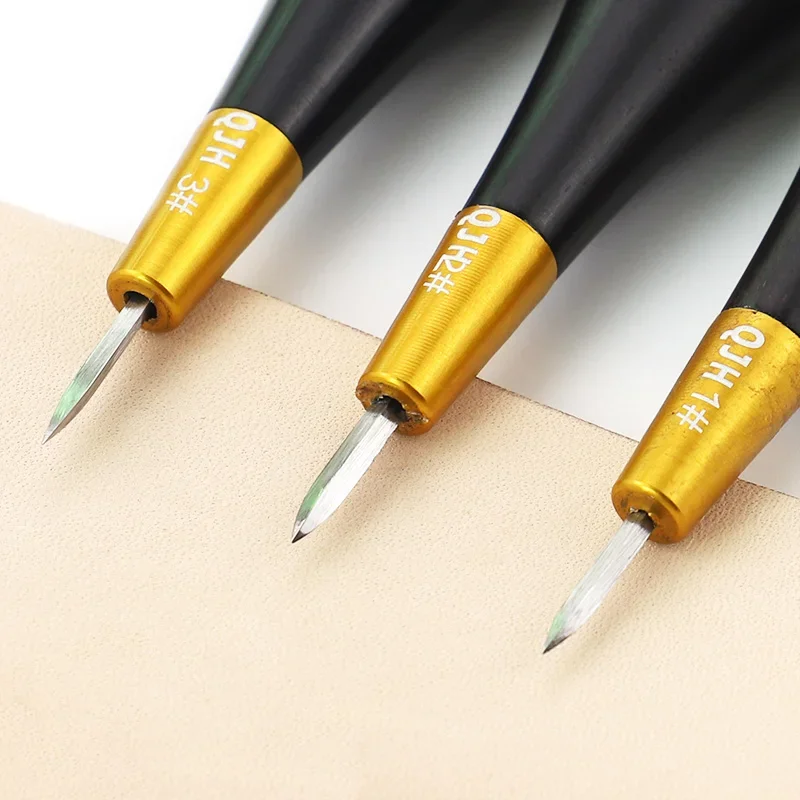 1Pc DIY Professional Stitching Hole Making Awl Tool, Sharp Hand Sewing Punching Awl, Great for Beginners & Leather Crafters