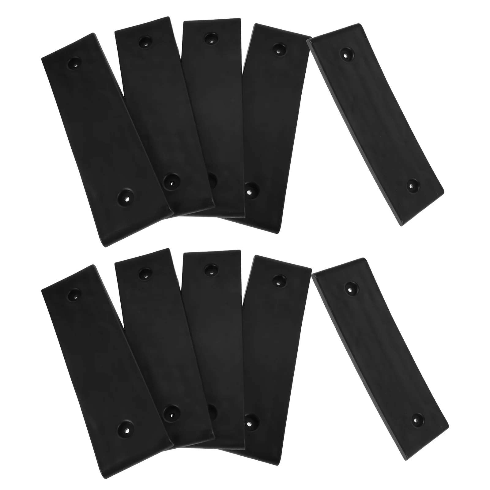 

10pcs Bunk Slide Pads Waterproof Non-Skid Durable Easy Installation Marine Accessories Guide Slides Bunk Glides Boat