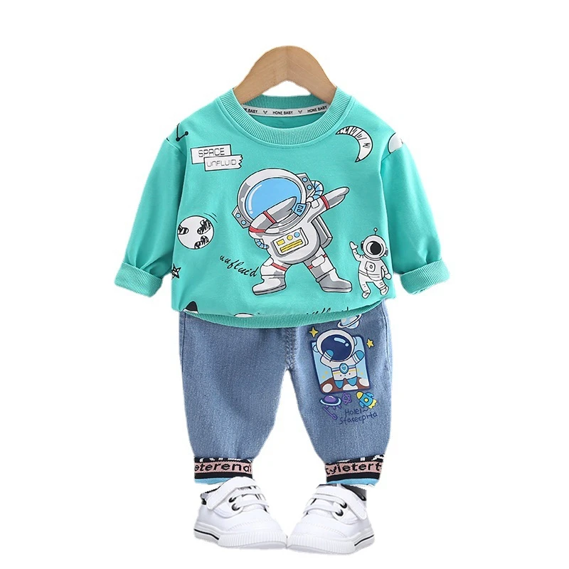 

New Spring Autumn Baby Clothes Children Boys Girls Sports T-Shirt Pants 2Pcs/Sets Toddler Casual Costume Infant Kids Sportswear