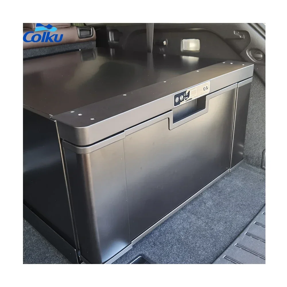 

Special Design 40L DC Compressor 12V 24V RV Drawer Freezer Fridge Refrigerator with Black Color For Camper Caravan