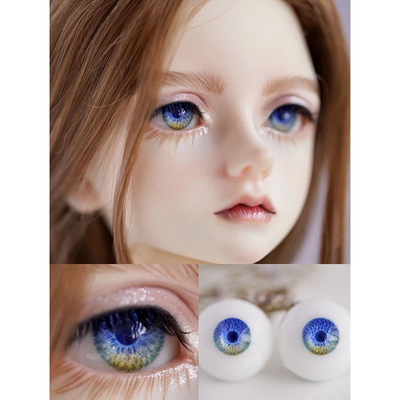 YESTARY BJD Doll Accessories Eyes For Toys 1/3 1/4 1/6 DIY Eye Toys BJD Eyes Dolls Crafts 10/12/14/16MM Eye Toys For Girls Gifts