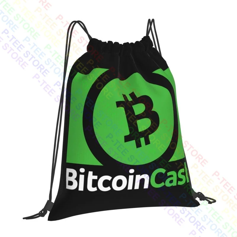 Bitcoin Cash Drawstring Bags Gym Bag Gym Backpack Storage Bag Bags For Travel