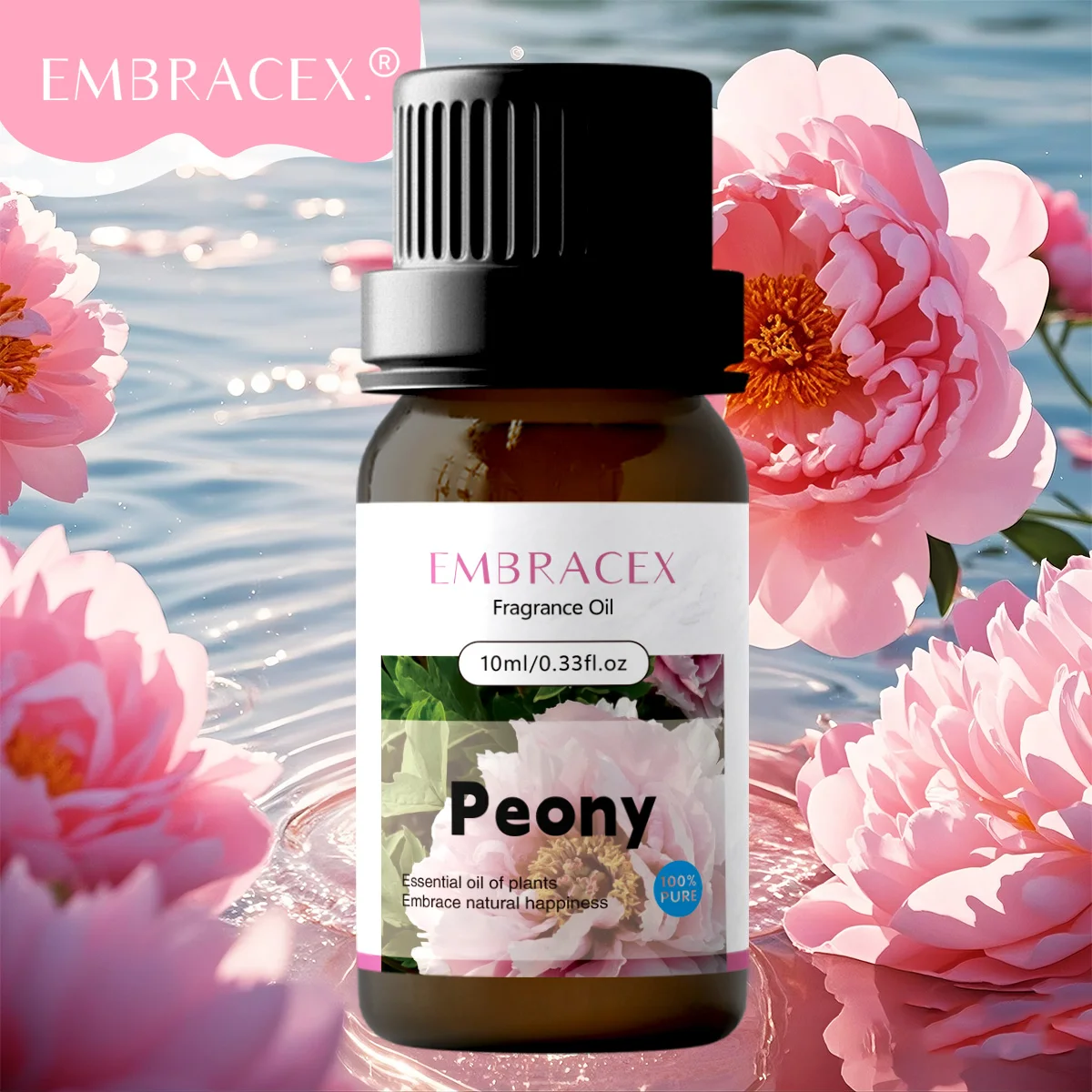 10ml Peony Fragrance Oils Skincare Body Massage Oil Flower Sent Gifts Soap Making Long Lasting