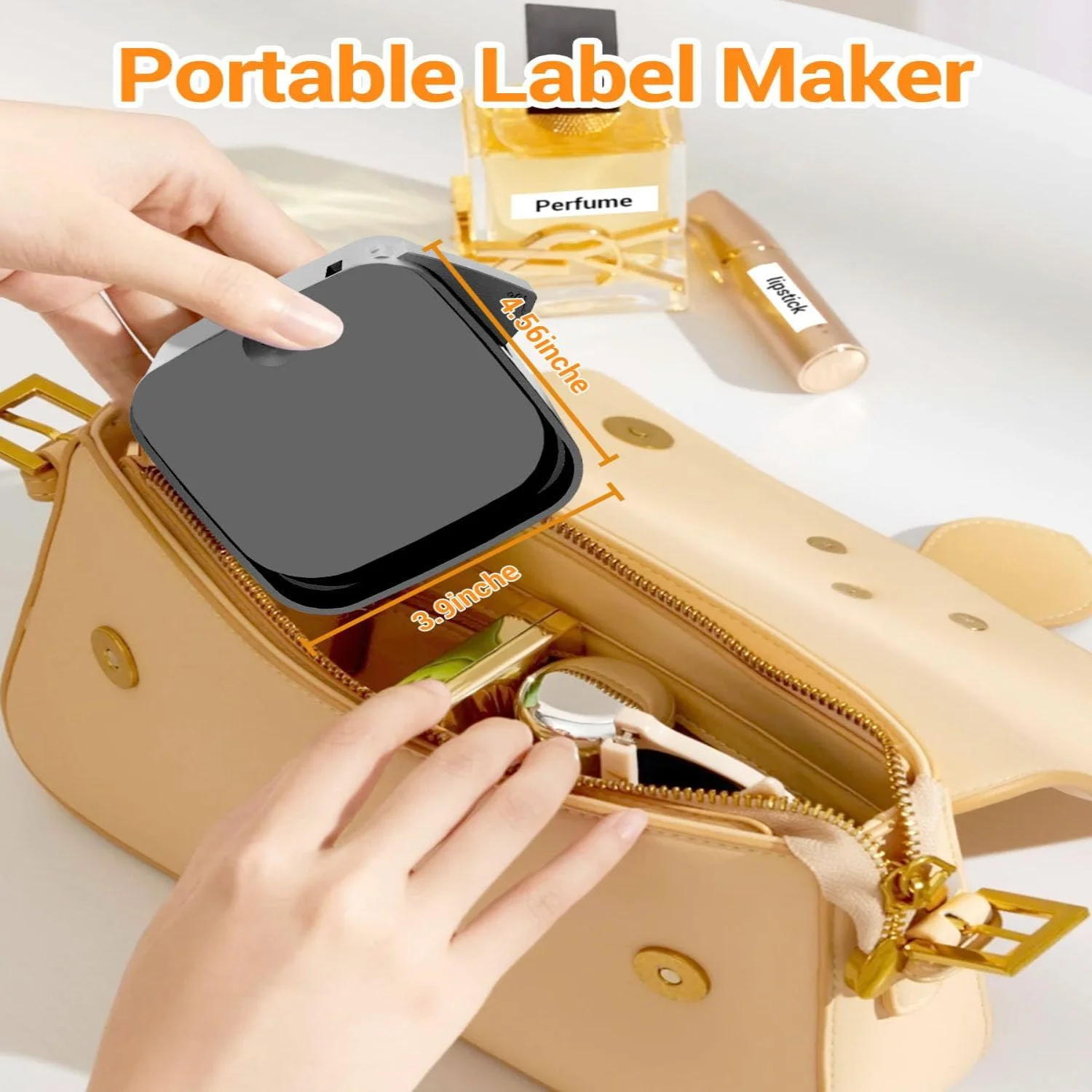 Label Maker Machine with Tape, M960 Bluetooth  Label Makers for Organizing Office/ Supplies, Easy-to-Use  Labeler Print Multiple