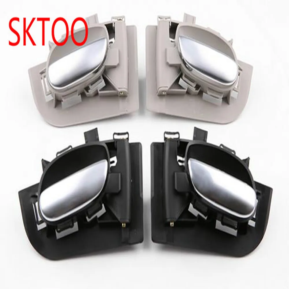 

SKTOO for Peugeot 206 207 Citroen C2 door handle Chrome Black Beige door handle