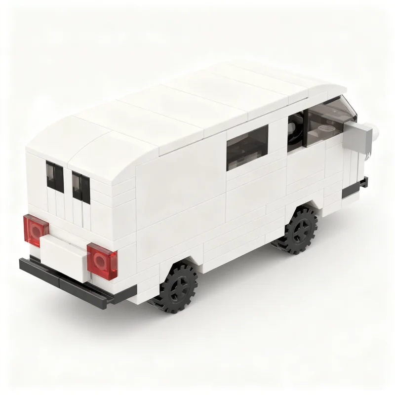 ตัวต่อ MOC UAZ Buhanka MOD DeMarco S 2 รุ่นมีหน้าต่าง 113 ชิ้น ของเล่นตัวต่อ ของขวัญคริสต์มาส ตัวต่อสำหรับเด็ก