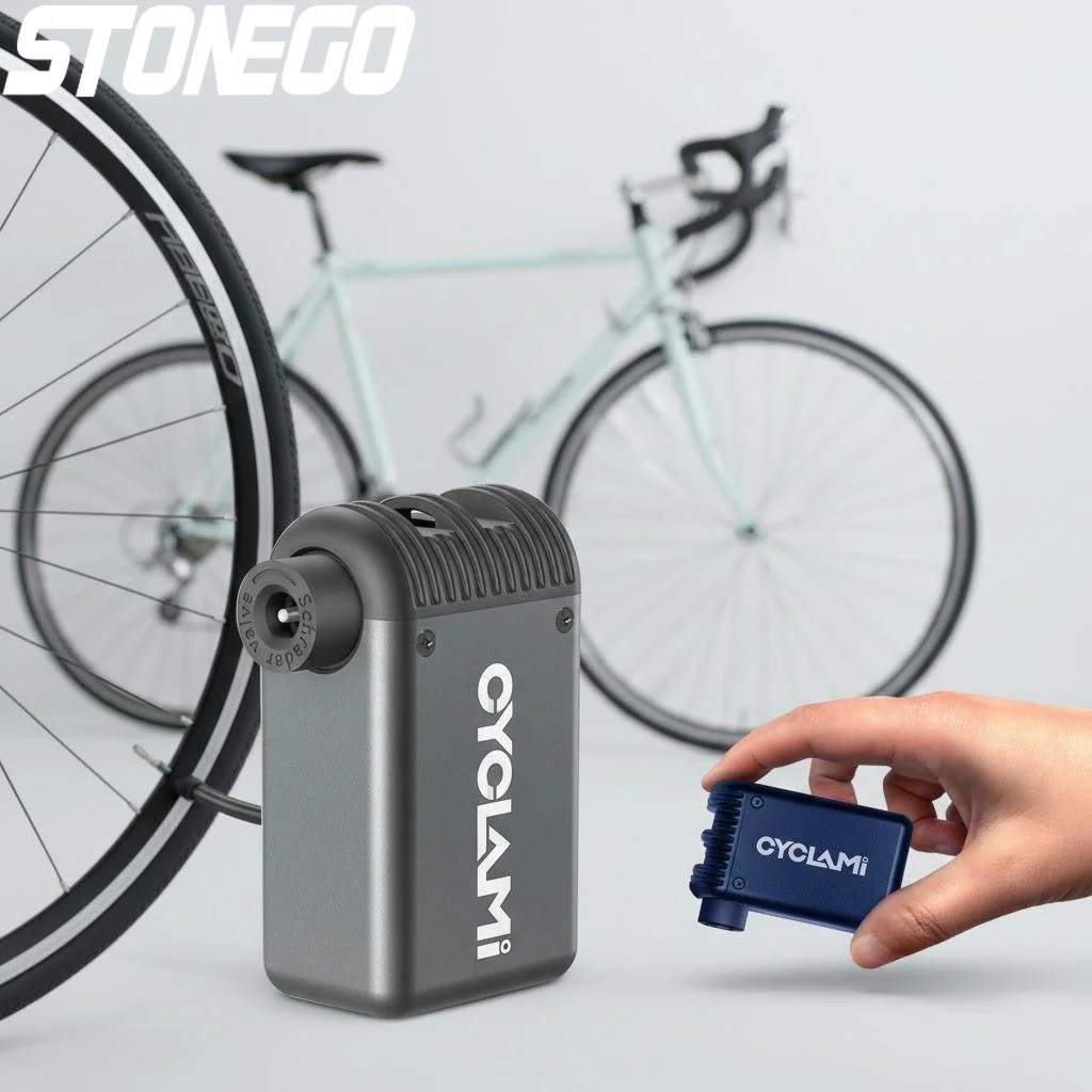 

Портативный мини-электрический насос для велосипедов, высоконапорный, компактный дизайн для удобной переноски