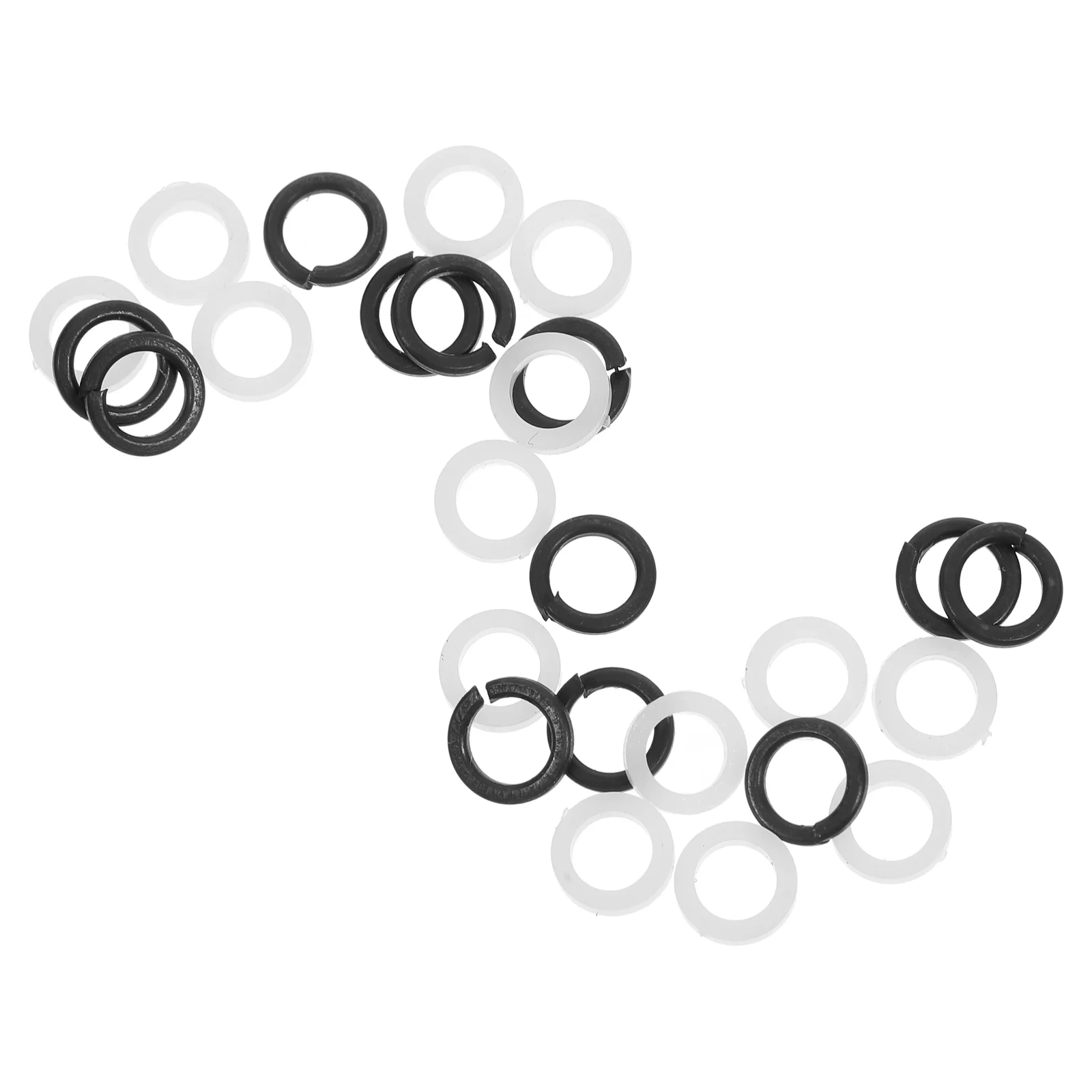 

24pcs Guitar Tuner Gasket Handles Double Layers Plastic Metal Washers Spacer Parts Accessories Guitar Component