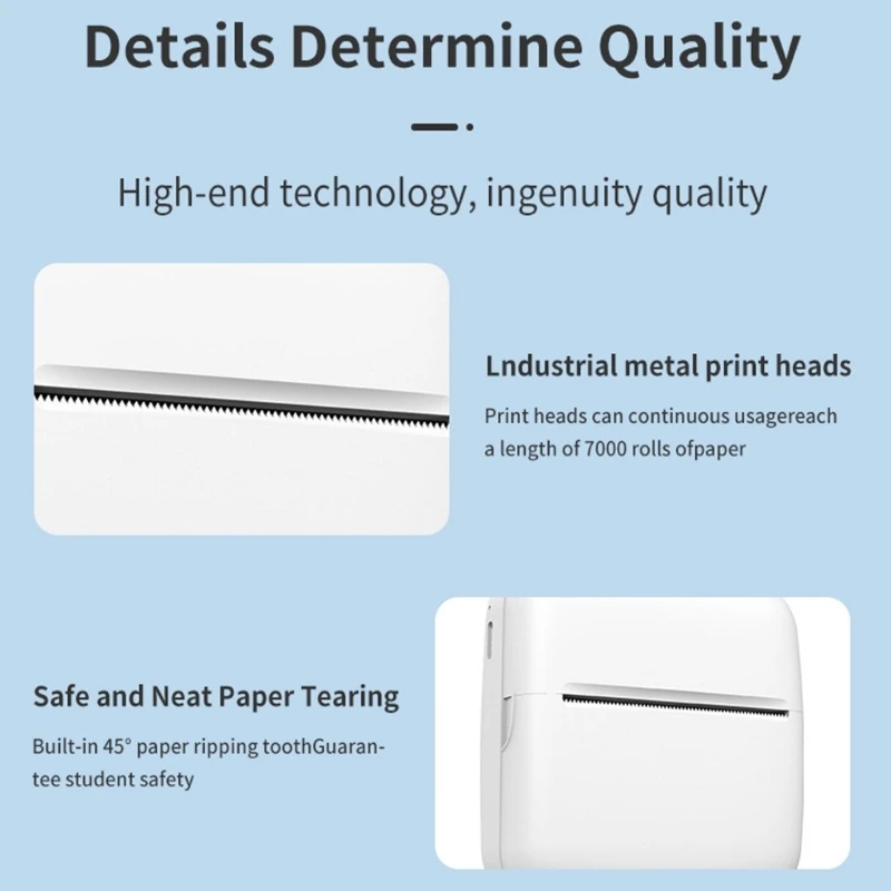 Máy in nhiệt nhỏ gọn Thiết kế động dành cho đồ thủ công DIY Trường học văn phòng Sử dụng 15UB