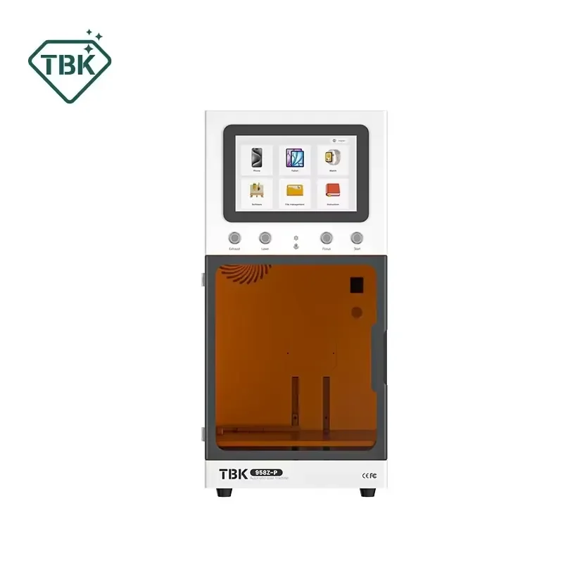 TBK 958ZP Electric Large Area UV Separator Machine PLC | Mobile Phone Tablet Back Glass Remover 1 Year
