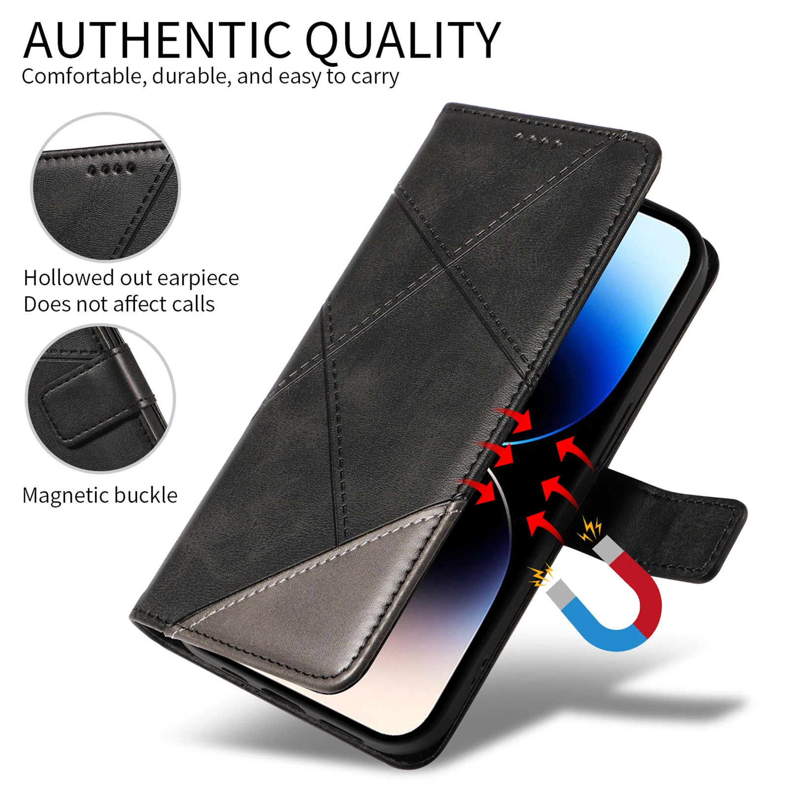 Wallet Case For Samsung Galaxy A91 A81 A73 A72 A71 4G A70 A56 A55 A54 A53 A52S A51 A50S A41 A40 A36 A35 A34 A33 A32 5G A31 A30S