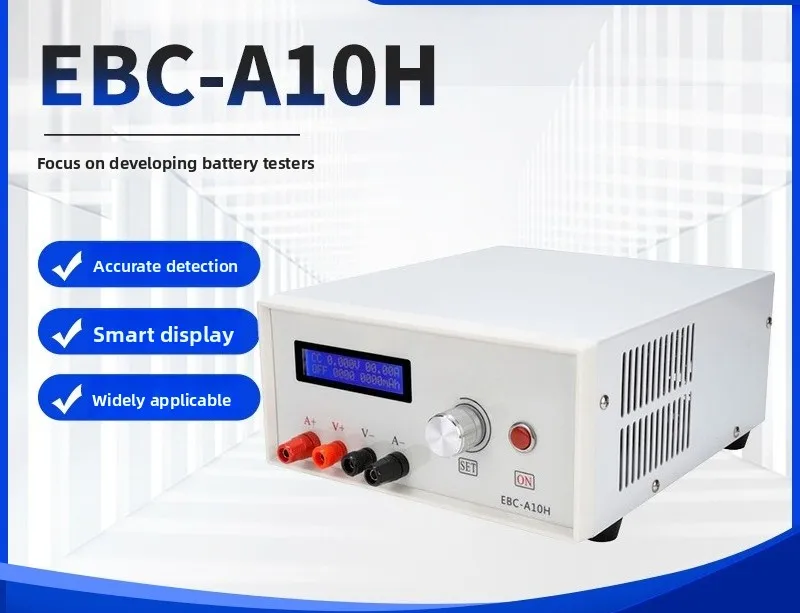Battery capacity tester Electronic load Power supply test 5A charging 10A discharge Accurate intelligence