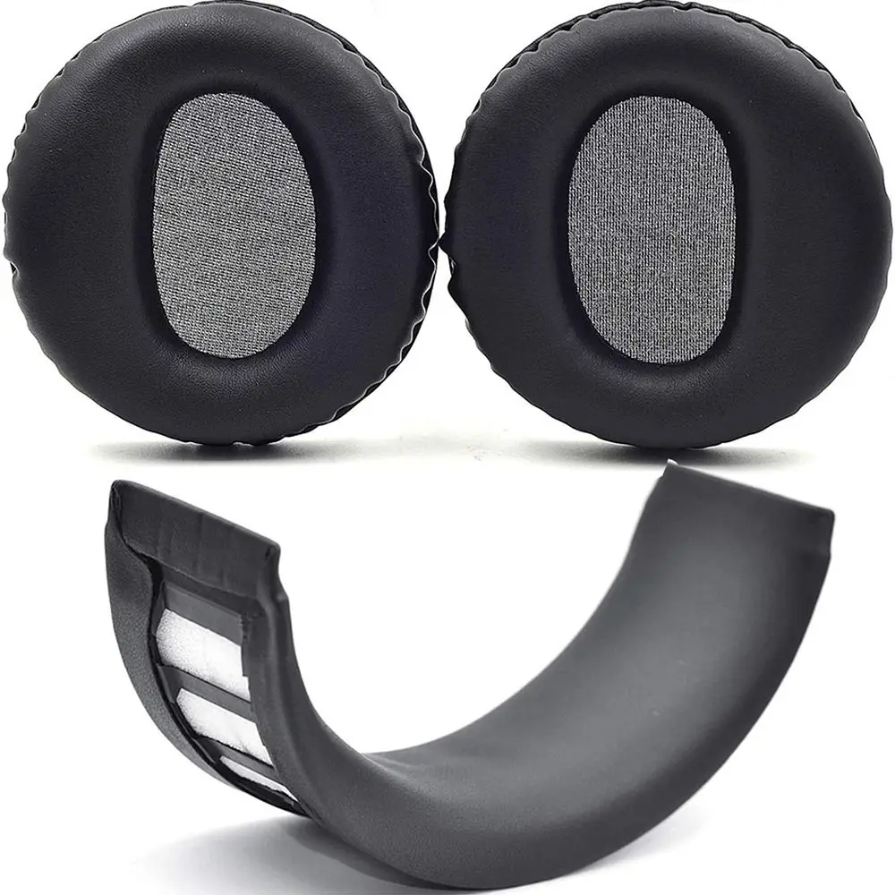 Comfortable Earpads Repair Parts Mesh Fabric Ear Cups Memory Foam Breathable Headband Pad for Sony/PS3/PS4/CECHYA-0080