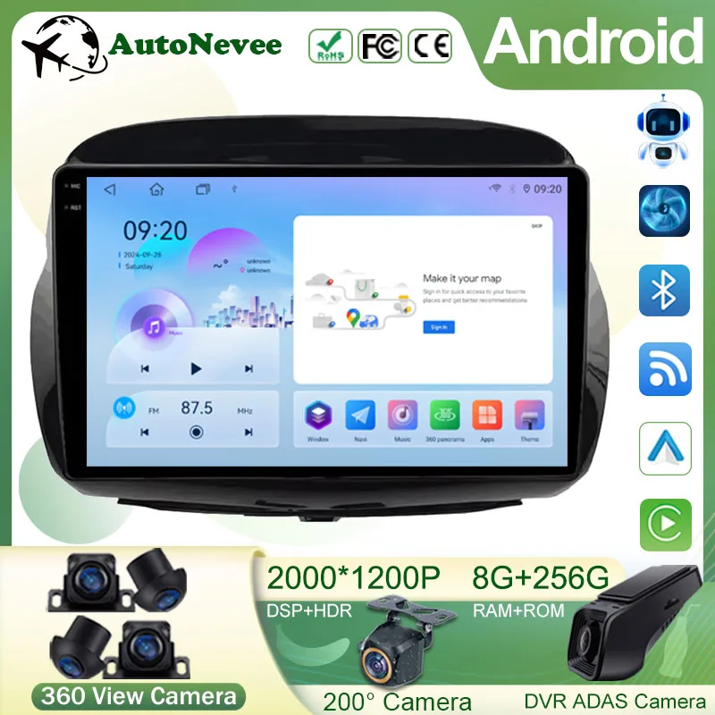 

Android 14 Car Dvd For Honda FRV FR-V EDIX 2004 2005 2006 2007 2008 2009 Auto Radio Stereo Multimedia Player GPS Navigation 2din