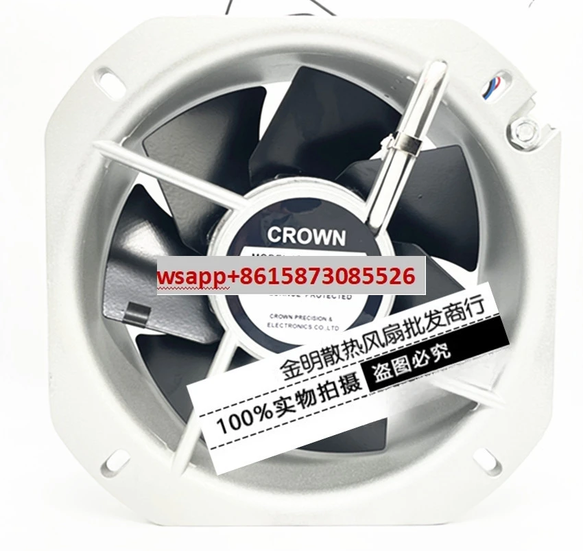 

CROWN K0060B21 230 В цельнометаллический высокотемпературный охлаждающий вентилятор IGE22580B3H