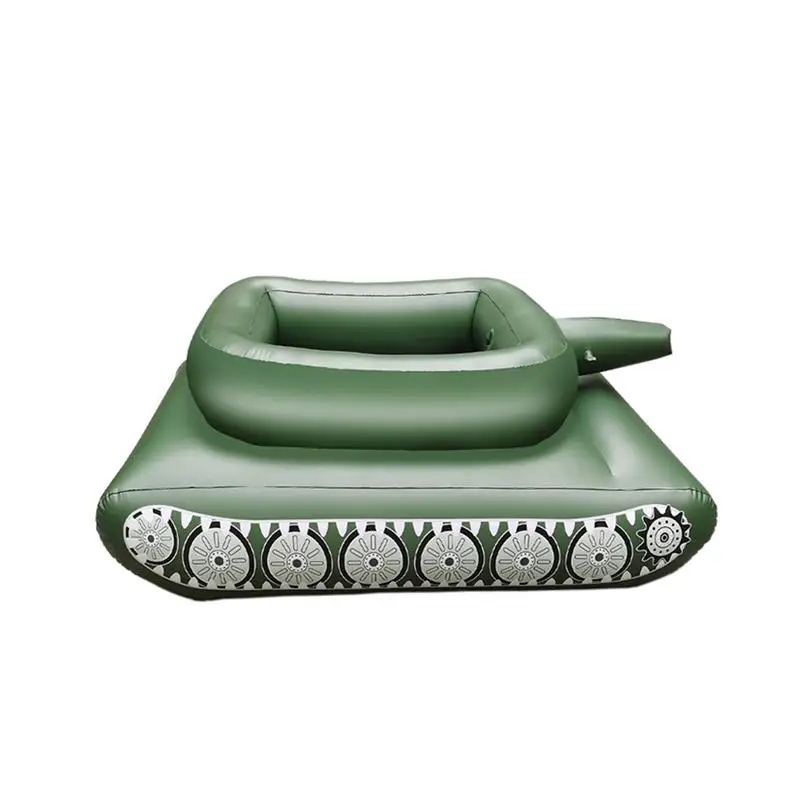 Wholesale Inflatable Water Play Equipment, Water Battle Tank Toy with Pool Party Swim Ring & Spray Car