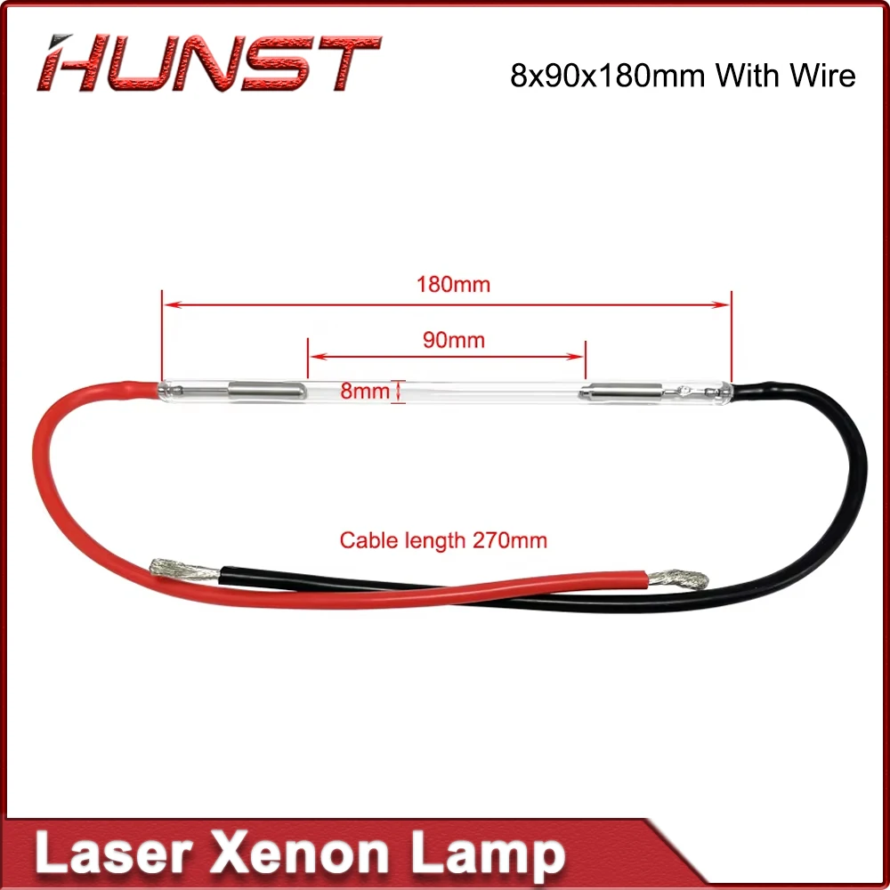 HUNST Laser Welding Machine Beauty Instrument Xenon Lamp 8x90x180mm Hair Removal IPL Photorejuvenation Accessories