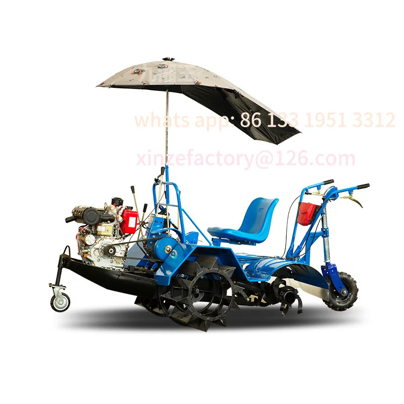 

Paddy field machine tiller, ride-on four-wheel drive paddy field machine, boat paddy field machine, rotary tiller