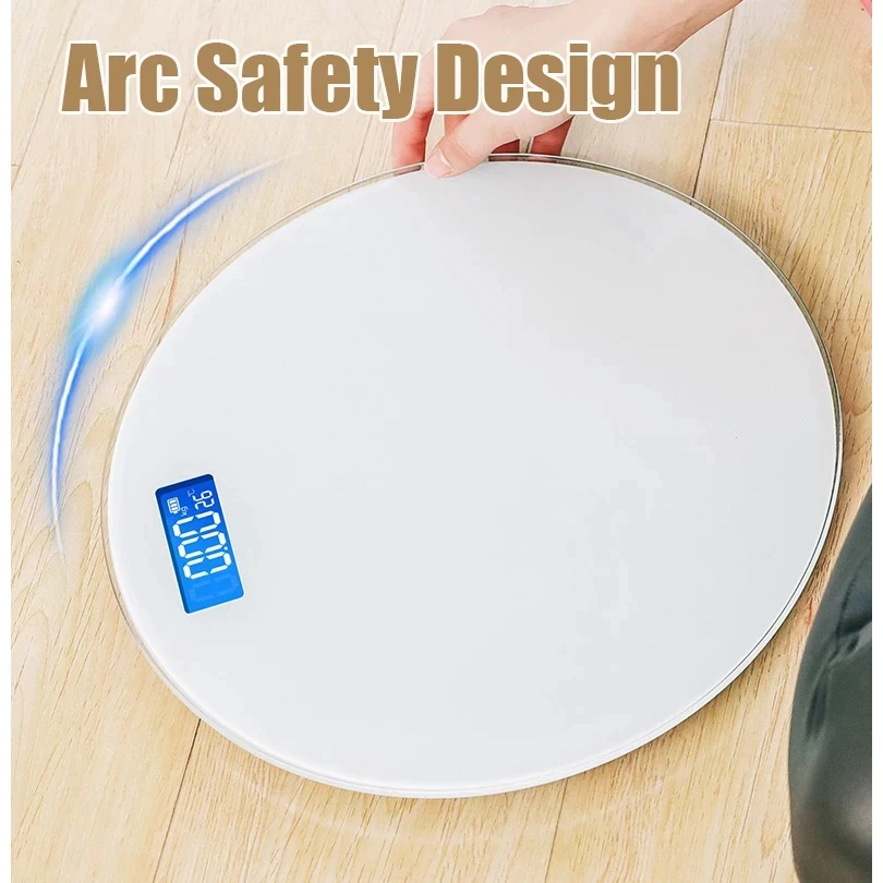 Digital Smart Bathroom Body Weight Scale With Led Display_voghion.com