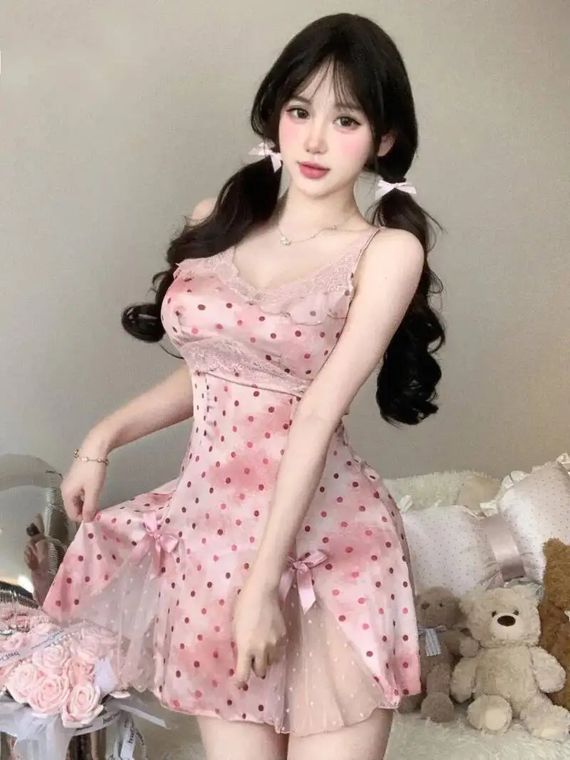 Ice Silk Pajamas Wo… - image