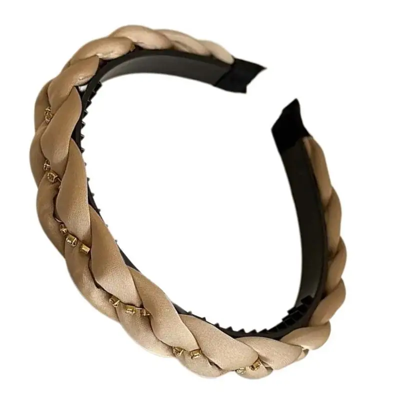 39BD Bện Băng Đô Ren Cô Gái Hứa Công Chúa Mũ Trụ Gợi Cảm Đính