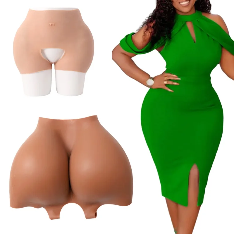 Breast Shape Silicone Buttocks and Hips Female Realistic Silicone Big Butt Fake Butt Pads Shaping Pads Panties