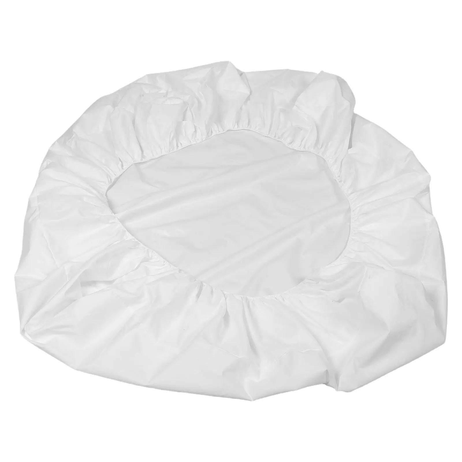 Queen Size Waterproof Mattress Protector Fitted Bed Cover 150x200cm Breathable Leakproof Noiseless Polyester Mattress