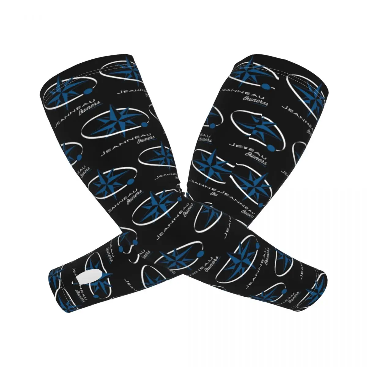 Jeanneau Yachts Outdoor Arm Sleeves Sun UV Protection Cover Summer Ice Silk Cycling Tattoo Sleeves