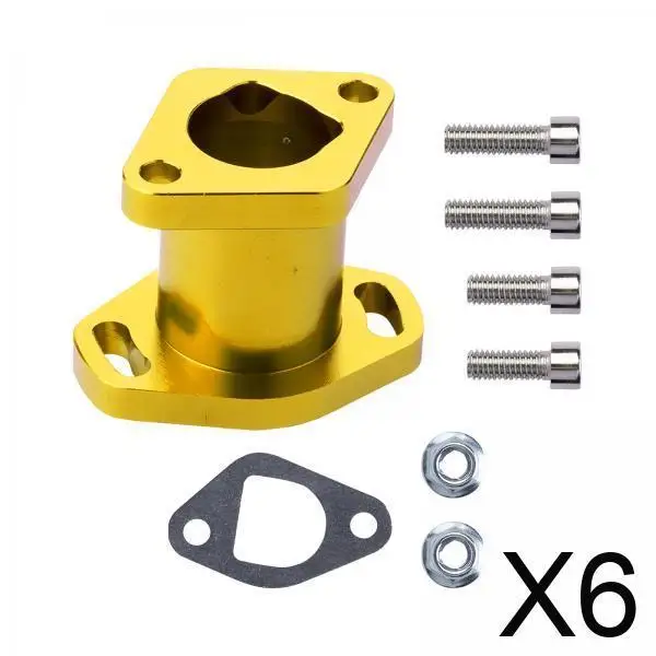 

Motorcycle Carburetor Intake Adaptor Premium Aluminum Easy Install Intake Manifold for Honda CG 125 Accessories