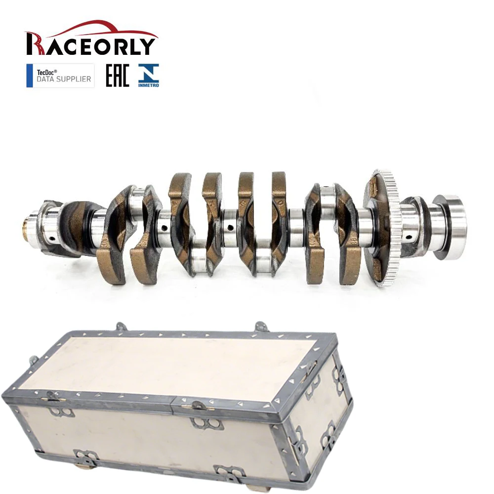 Raceorly Forged Steel Crankshaft 11217527881 for BMW N54B30A 3.0L TwinTurbo Engine OE 11212155816