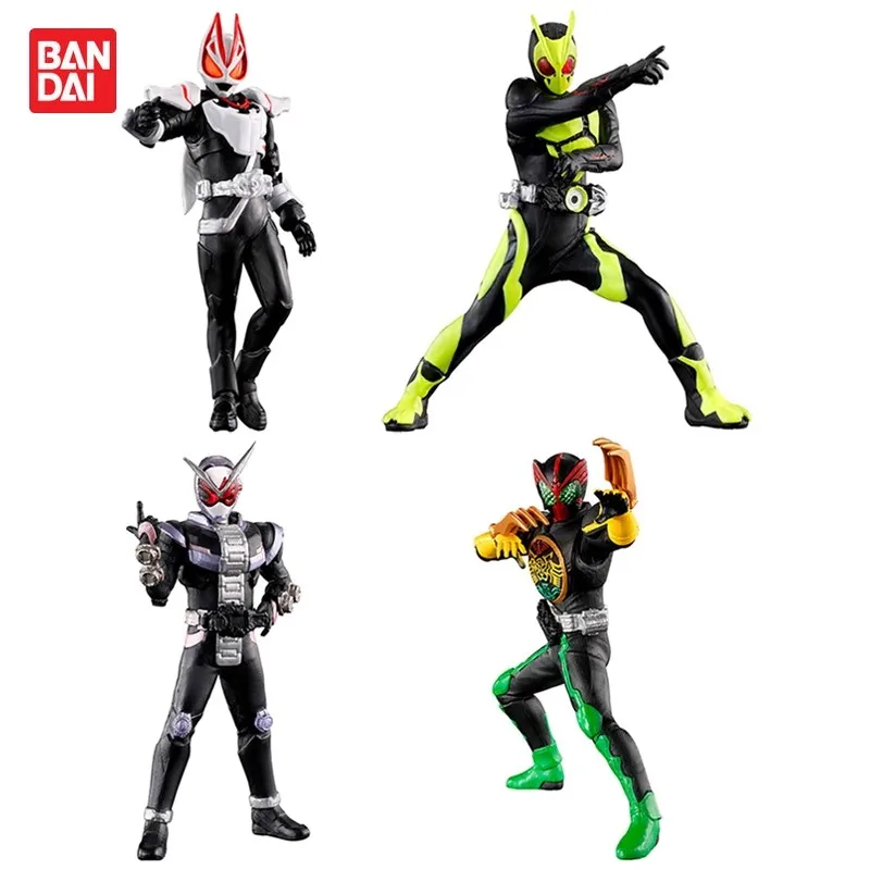 

Bandai оригинальные 4 шт. Gashapon HGシリーズ KAMEN RIDER аниме фигурки игрушки для детей подарок Коллекционная модель украшения