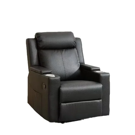 

#Modern Single Reclining Leather Nail Beauty Chair Multifunctional Leisure For Living Room And Study Technology Designed