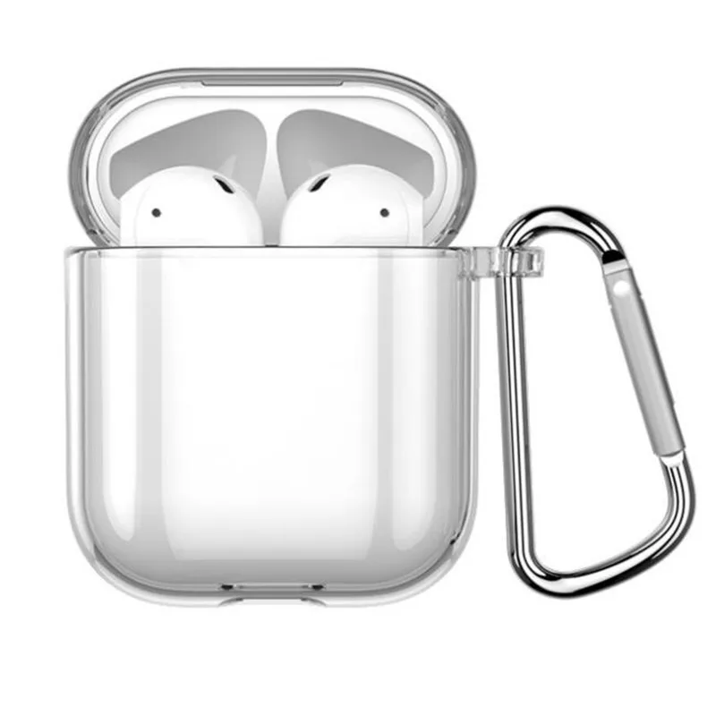 

Прозрачный чехол для Airpods 1, 2, 3 Pro, защитный чехол из поликарбоната и ТПУ для беспроводных наушников с поддержкой Bluetooth, чехол для зарядных устройств Apple Air Pods, сумки