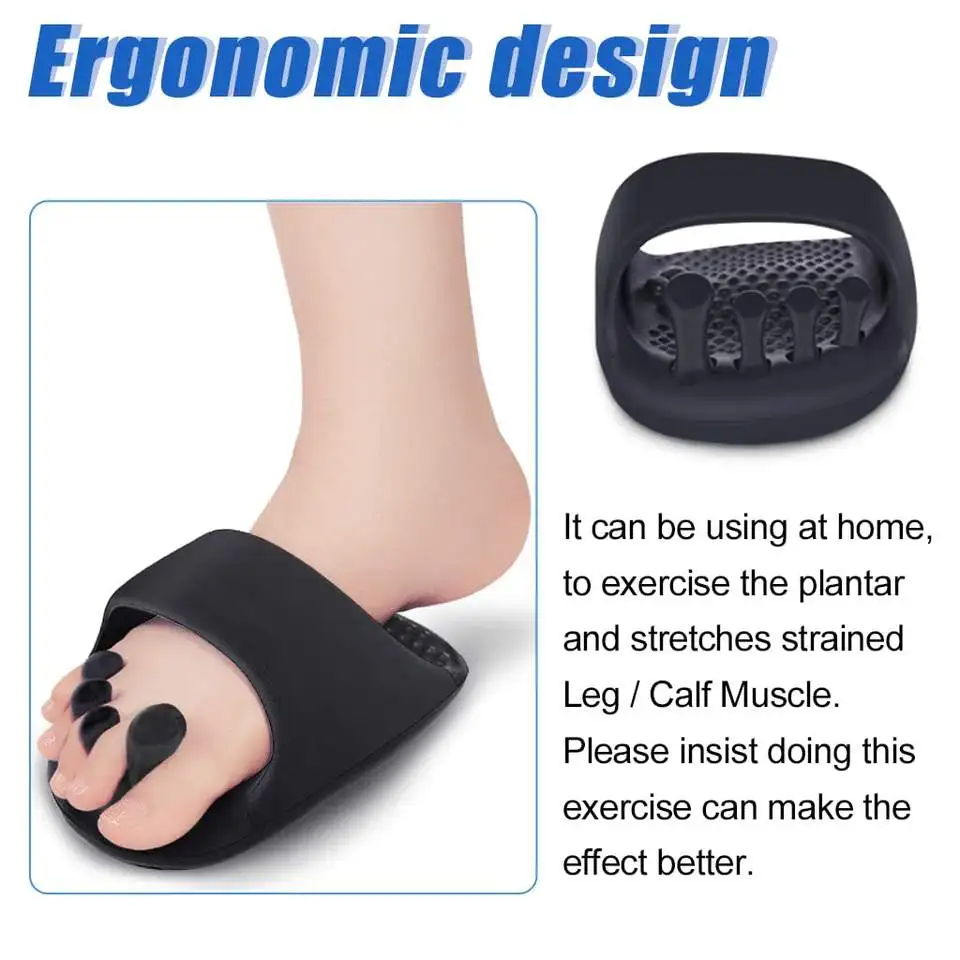 Arch Support for Plantar Fasciitis and Flat Feet Calf Strengthener, Arch Exerciser Slipper for Foot Pain, Stress Relief