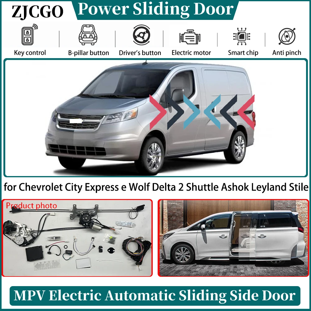 for Chevrolet City Express e Wolf Delta 2 Shuttle Ashok Leyland Stile Automatic Electric MPV Side Power Sliding Door System