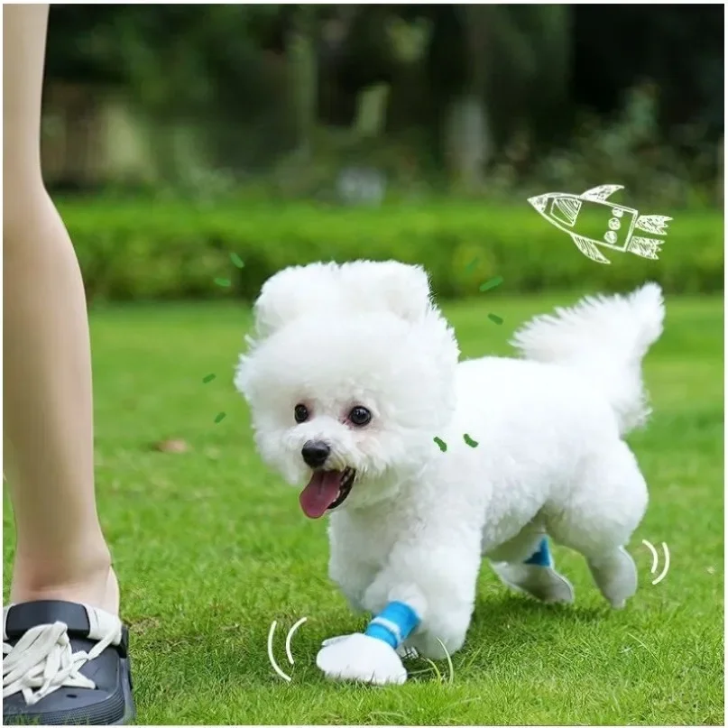 Waterproof Outdoor Foot Covers for Dogs, Dirty Shoe Covers for Walking Dogs, Dog Socks, Slip-on Shoes