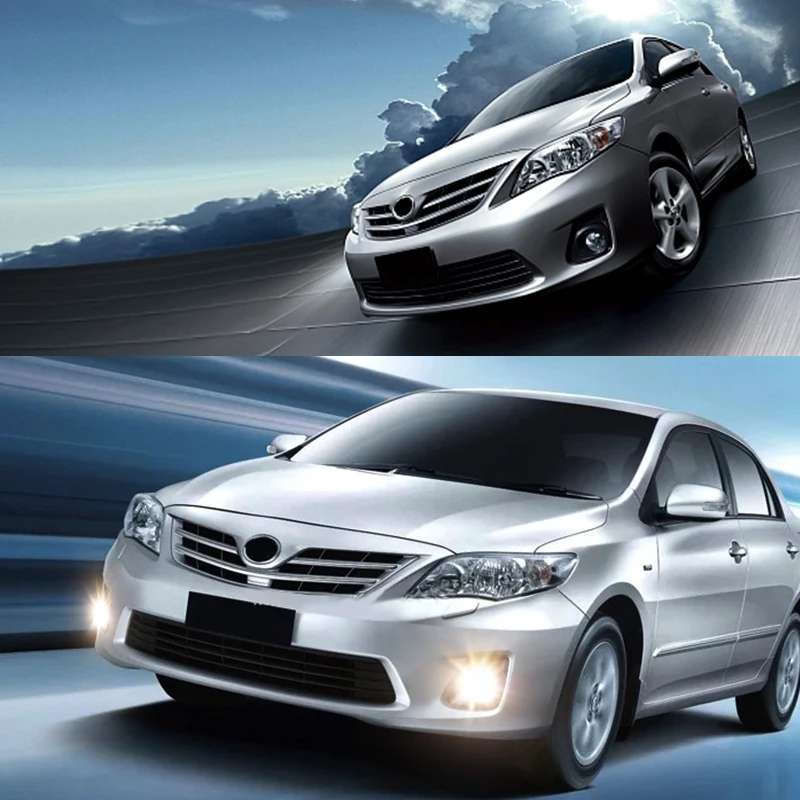 Led Fog Lamp Daytime Running Light For Toyota Corolla/Altis 2011 2012 2013 Waterproof Auto Driving Daylights Accessories