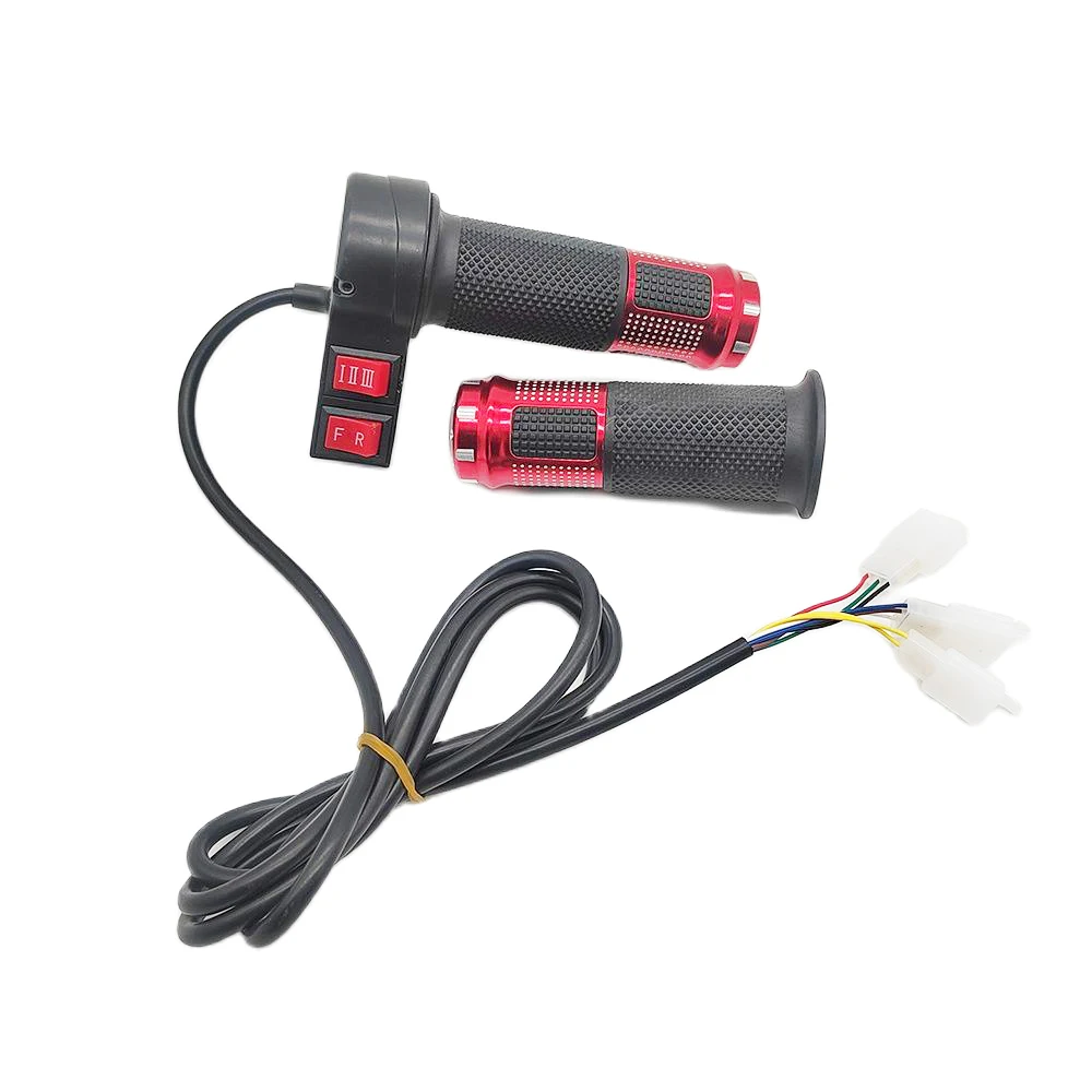 Electric Bike Twist Throttle Speed Control Accessories Electric Scooter Motor Accelerator 12V 24V 36V 48V 60V 84V 96V