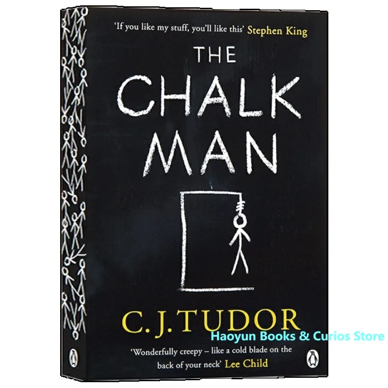 

Английская версия、The Chalk Man 、 C.J. Tudor、Thriller Novel、Крышка может изменить. Преобладает фактические предметы.