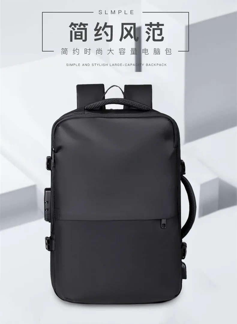 Business Backpack for Men Women,Versatile Travel Laptop Bag for Short & Long Trips,Commuter Daypack with USB Charging Port