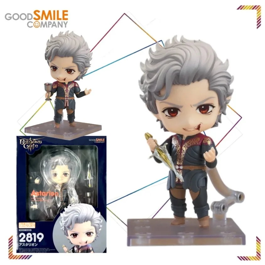 

Good Smile Nendoroid Astarion Action Figures Baldur's Gate III Anime Collection Model Doll Gift Toy