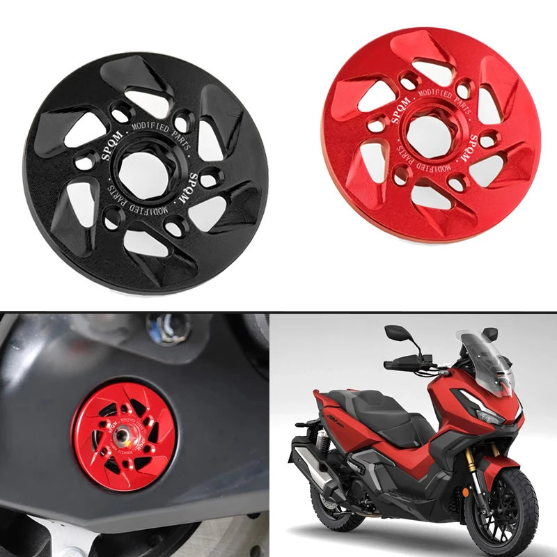 For Honda Adv350 Forza350 Nss350 ADV 350 NSS-350 Forza/350 Motorcycle CNC Rear Axle Ring Rear Axle Metal Cover Rotating Cover