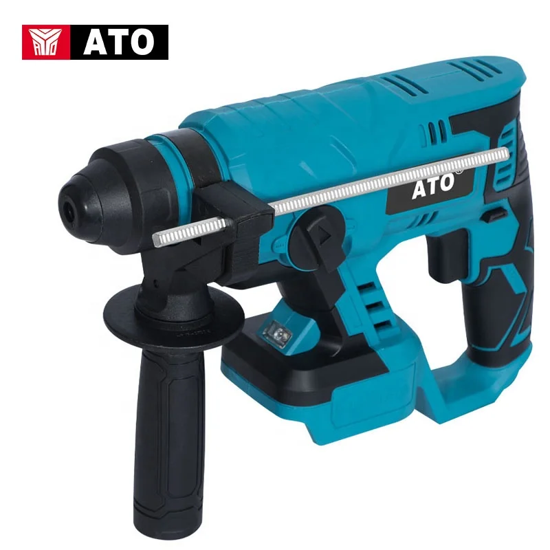 

ATO Power Tools 4 Function Machine Lithium Battery Brushless Electric Drill Hammer High Quality Cordless Rotary Hammer