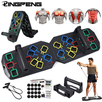 New Portable Multifunctional Push-up Board Set with Handles Foldable Fitness Equipment for Chest Abdomen Arms and Back Training