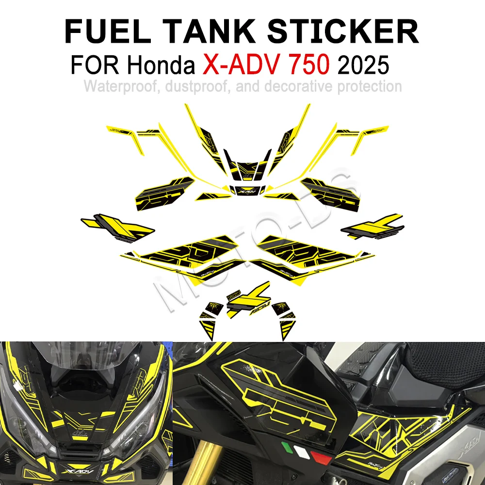 

Motorcycle For Honda X-ADV 750 X ADV 750 2025 Tank Knee Pad Grips Gas Fuel Oil Protector Sticker XADV 750 ﻿